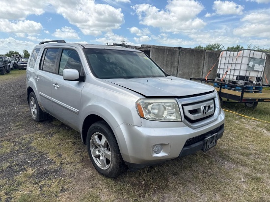 2010 Honda Pilot Multipurpose Vehicle (MPV), VIN # 5FNYF3H65AB001806 OFFSITE- BROWNSVILLE, TX