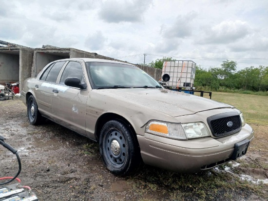 2011 Ford Crown Victoria Passenger Car, VIN # 2FABP7BV2BX100617 OFFSITE- BROWNSVILLE, TX