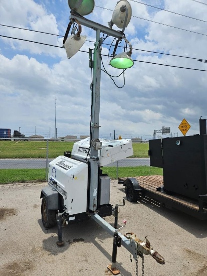 Allmand Night-Lite Pro ll Series SHO-HD 8kW Towable Light Tower, *RECEIPT SERVES AS BILL OF SALE