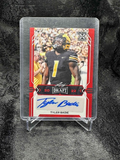 2022 LEAF DRAFT - AUTO. TYLER BADIE ROOKIE