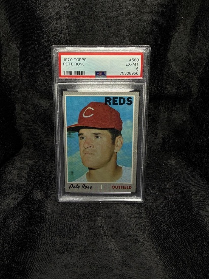 1970 TOPPS - PETE EDWARD ROSE PSA 6