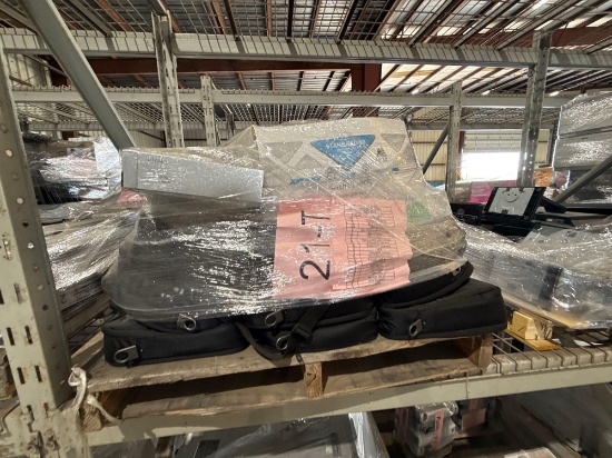 (2) Scantron Readers, (1) Anti Theft Device, (12) Laptop Bags, (1) Box of Computer Keyboards, etc.