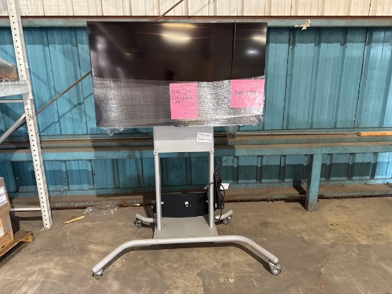 (1) Flat Screen TV W/ Mobile Stand