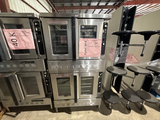 (1) Blodgett Stainless/S Commercial Double Stack Oven
