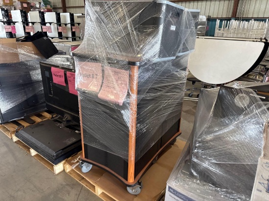 (1) Laptop Charging Cart, (2) IPad Charging Carts