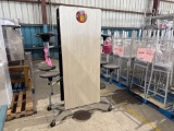 (1) Cafeteria Table w/ Attached Stools