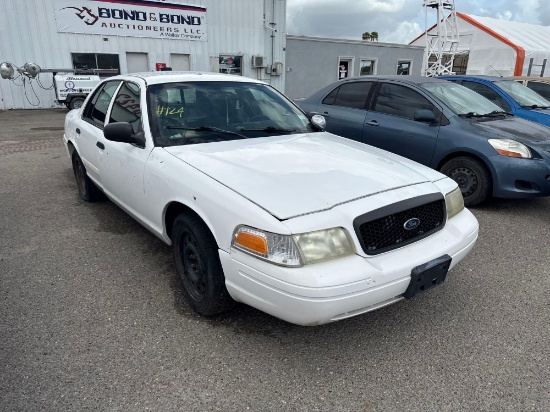2011 Ford Crown Victoria Passenger Car, VIN # 2FABP7BV6BX181878