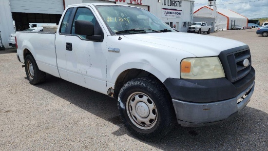 2007 Ford F-150 Pickup Truck, VIN # 1FTRF12WX7NA43447