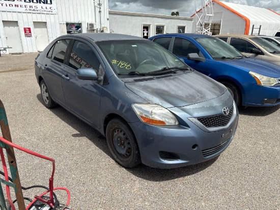2009 Toyota Yaris Passenger Car, VIN # JTDBT903394056986