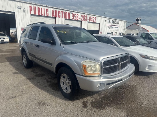 2006 Dodge Durango Multipurpose Vehicle (MPV), VIN # 1D4HD48N96F190646 (Special Instructions)