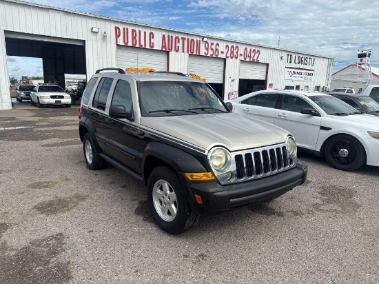 2005 Jeep Liberty Multipurpose Vehicle (MPV), VIN # 1J4GK48K45W510940 (Special Instructions)