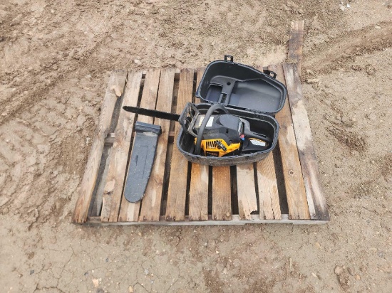 (1) Pallet w/ PoulonChainsaw
