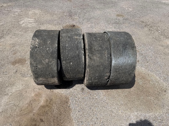 (4) Tractor/Forklift Tire Wheels
