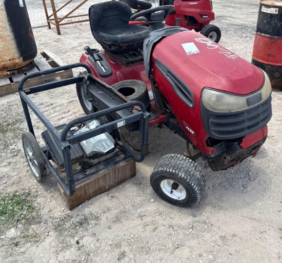 (1) Craftsman YS4500 Riding Mower, (1) Electronic Ignition UST OHV 11 Generator Motor