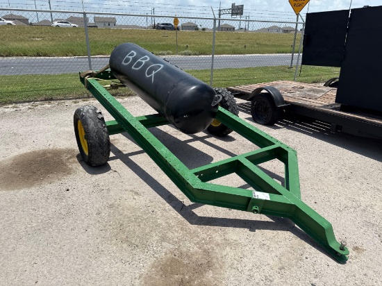 Trailer Frame w/Propane Tank