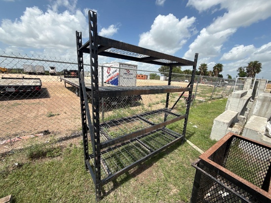 (1) 4-Tier Utility Storage Rack