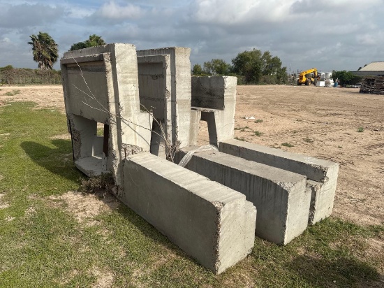 (3)Concrete Type F Storm Inlets