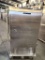 (1) Carlisle Dinex Stainless/S Commercial Combo Hot & Cold Mobile Food Cart