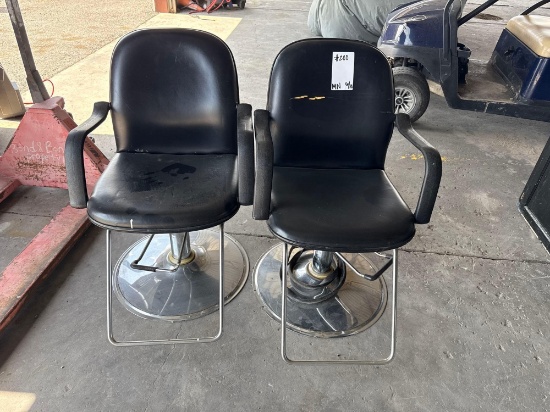 (2) Hair Salon Chairs (2x's the $Money)