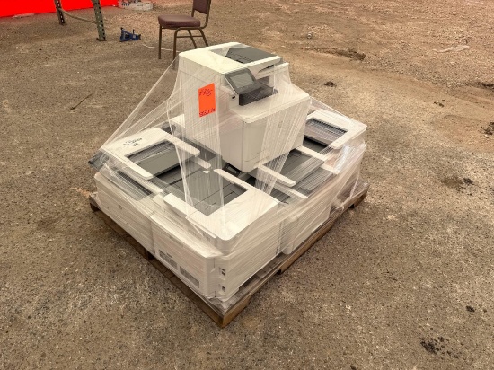 (7) HP Printers on Pallet