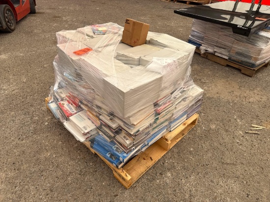 Group of Educational Books (1) Diabetes Model (12) DVD Holders, Group of DVD'son Pallet