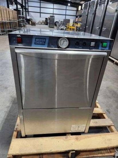 (1) Moyer Diebel 201LT M4 Stainless/S Commercial Low-Temp Undercounter Dishwasher