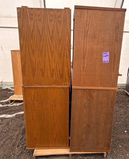 (3) Wooden Bookcases on Pallet