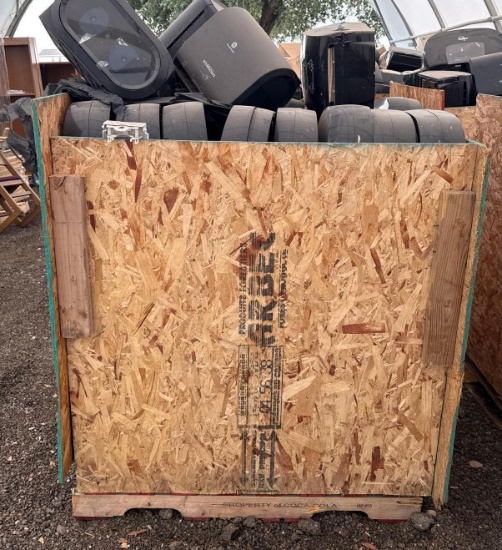 Group of Georgia Pacific enMotion and iView Paper Towel Dispensers on Pallet