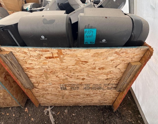 Group of Georgia Pacific enMotion Paper Towel Dispensers on Pallet
