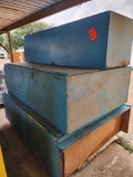 (3) Wooden Storage Cabinets on Pallet