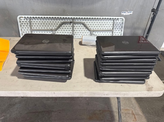 Group of (20) Dell Laptops