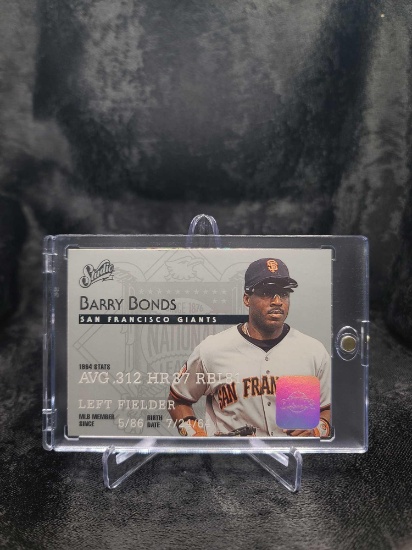 1995 DONRUSS - STUDIO AUTO. BARRY BONDS