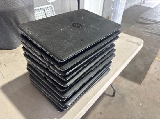 Group of (11) HP Laptops