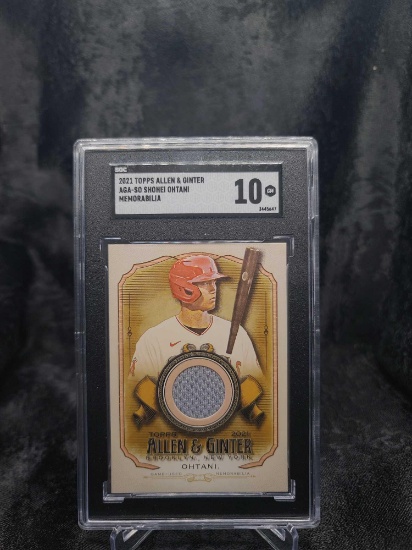 2021 TOPPS ALLEN & GINTER - RELIC CARD SHOHEI OHTANI