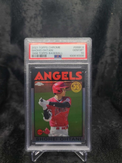 2021 TOPPS CHROME - 1986-2021 35TH ANNIVERSARY SHOHEI OHTANI