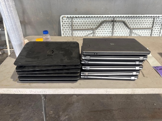 Group of (11) HP Laptops