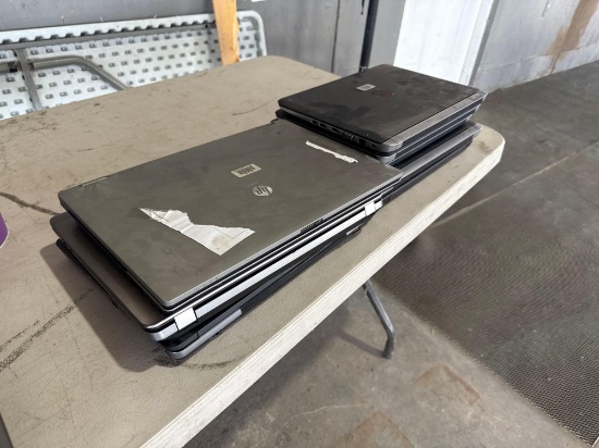 (8) HP Laptops