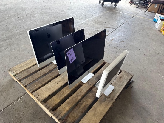 (4) iMacs on Pallet (Different Styles)