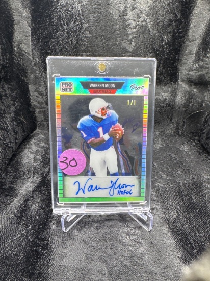 2023 LEAF PRO SET PURE - AUTO. WARREN MOON (#1/1)
