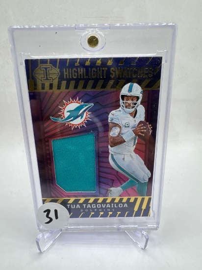 2024 PANINI ILLUSIONS FOOTBALL - HIGHLIGHT SWATCHES TUA TAGOVAILOA