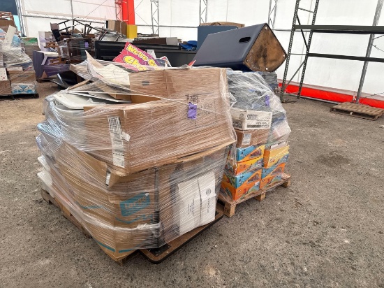(2) Pallets w/ SRA Science Laboratory Kits, TIME for Kids Writing Books, etc.
