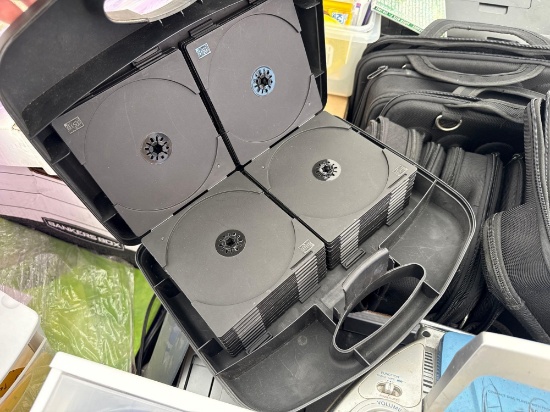 Pallet w/ Portable CD/DVD Case, SchoolMate Radio/CD Player, Dell B2360dn Printer, etc.
