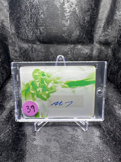 2023 PANINI IMPECCABLE FOOTBALL - ILLUSTRIOUS INK AUTO. MICHAEL VICK (ONE of ONE) PRINTING PLATE