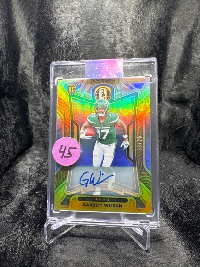 2022 PANINI GOLD STANDARD FOOTBALL - AUTO. GARRETT WILSON ROOKIE (#09/25)