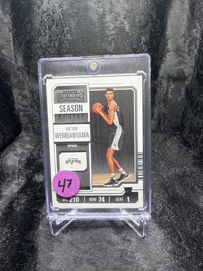 2023-24 PANINI CONTENDERS BASKETBALL - VICTOR WEMBANYAMA ROOKIE