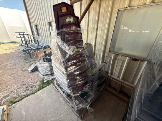 (1) Pallet w/Group of Student Chairs