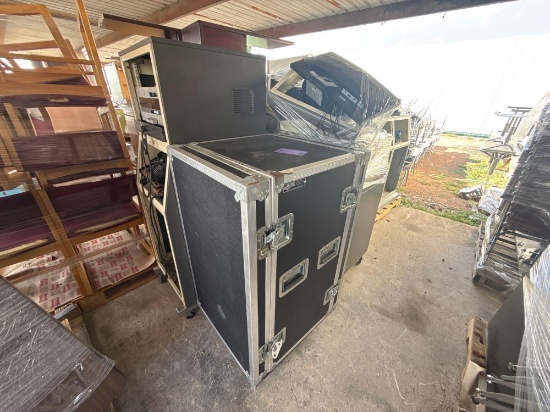 1 Pallet w/ Professional Video or Broadcasting System, Digital VideoCasset Player, Keyboards