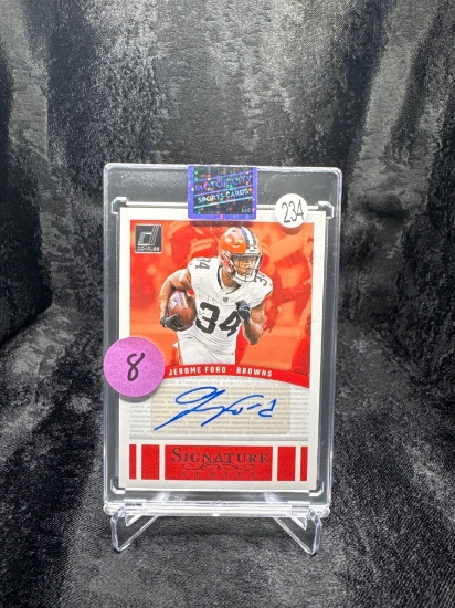 2024 PANINI DONRUSS FOOTBALL- SIGNATURES SERIES JEROME FORD