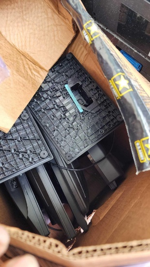 Pallet w/ Assorted Printers (EX: Dell, OKI), Boxes of Computer Monitors