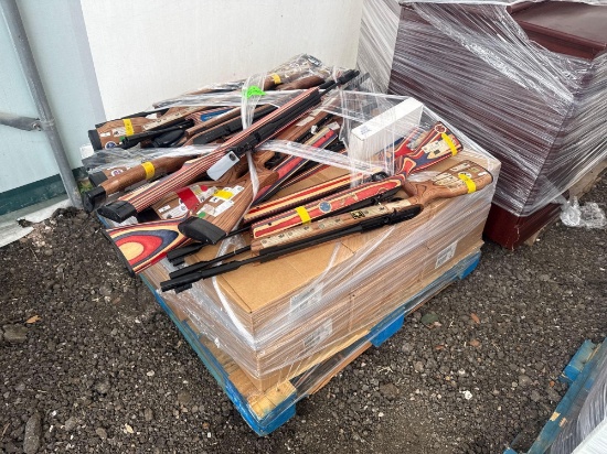 1 Pallet w/Texas Instruments Calculator View Screen, Air Rifles